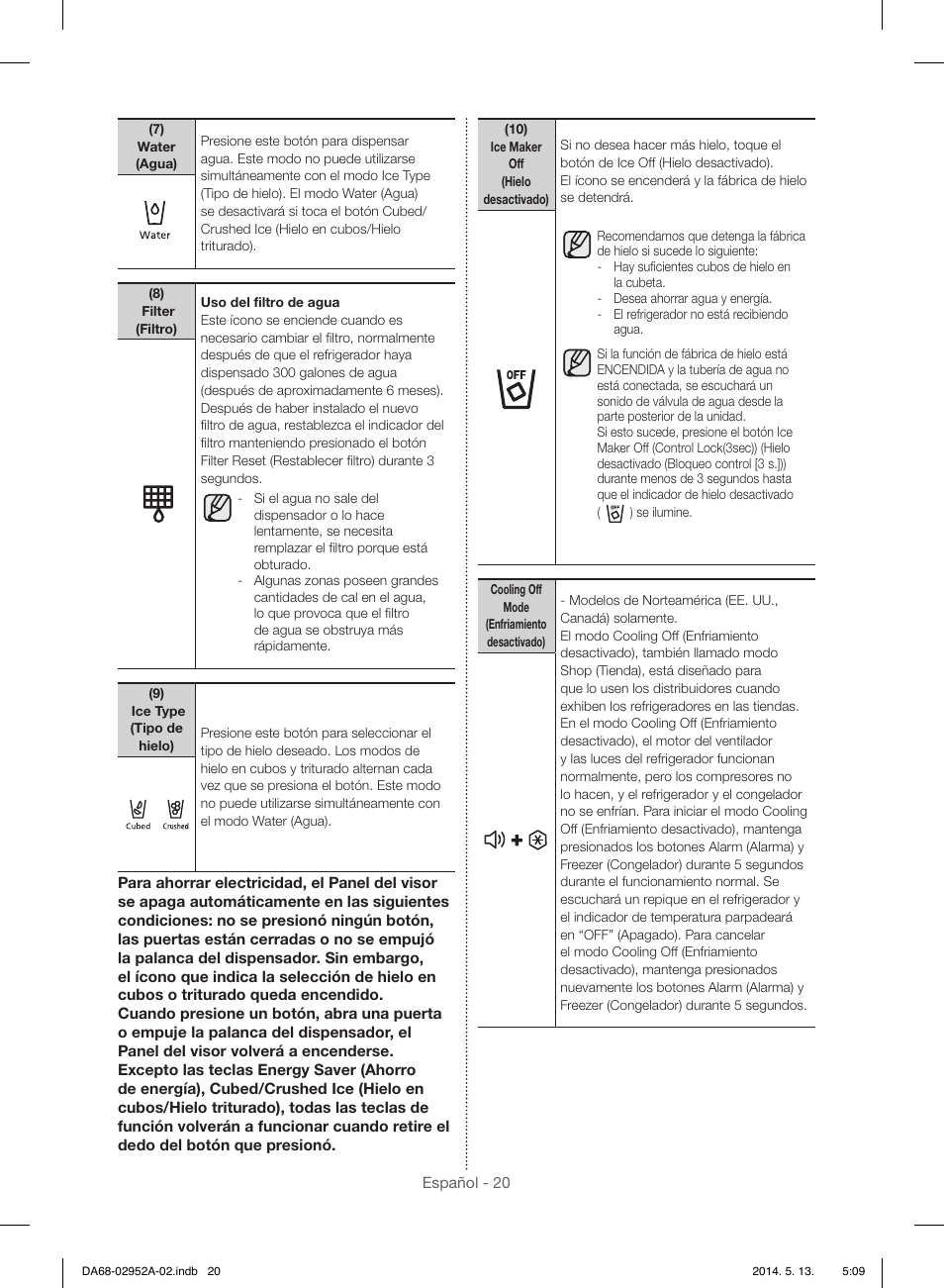 Samsung RF28HMEDBWW-AA User Manual | Page 58 / 116