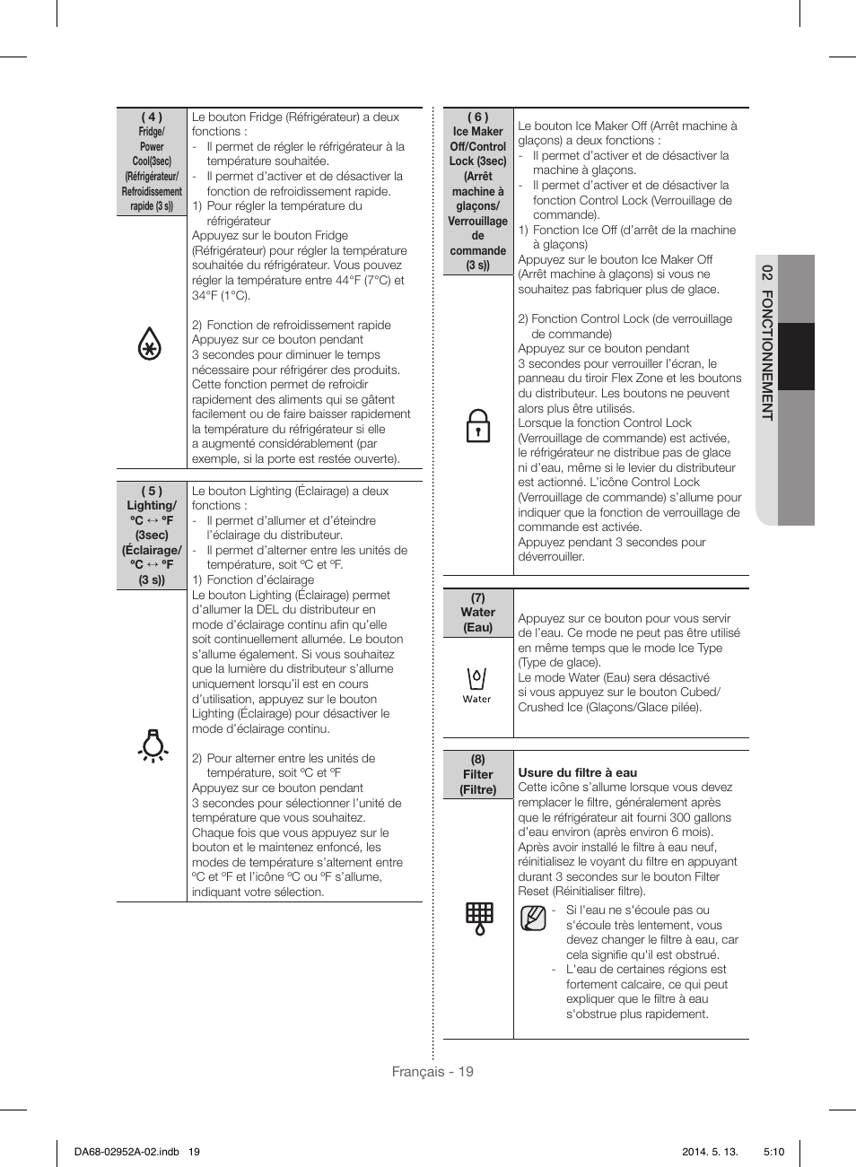 Samsung RF28HMEDBWW-AA User Manual | Page 95 / 116