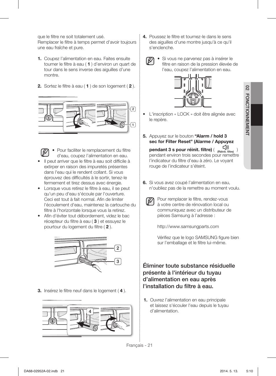 Samsung RF28HMEDBWW-AA User Manual | Page 97 / 116