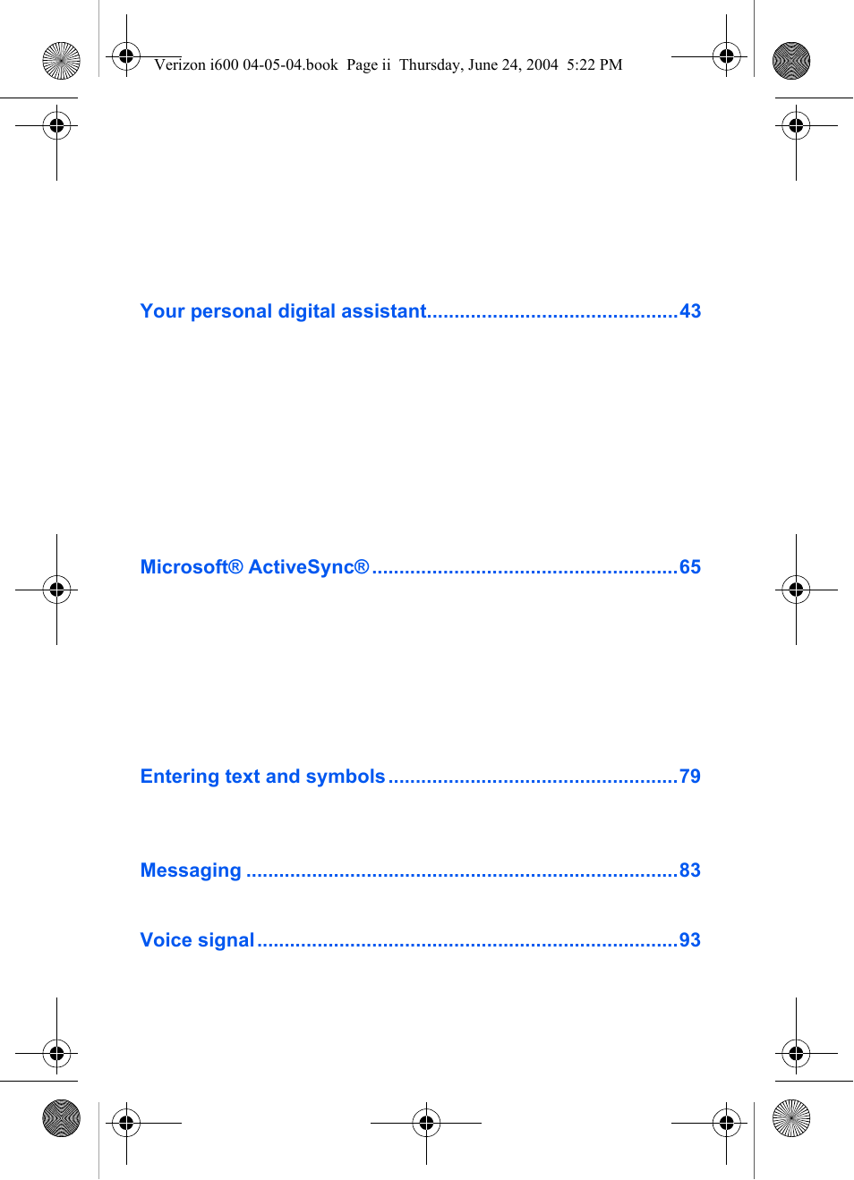 Samsung SCH-I600MSAXAR User Manual | Page 6 / 136