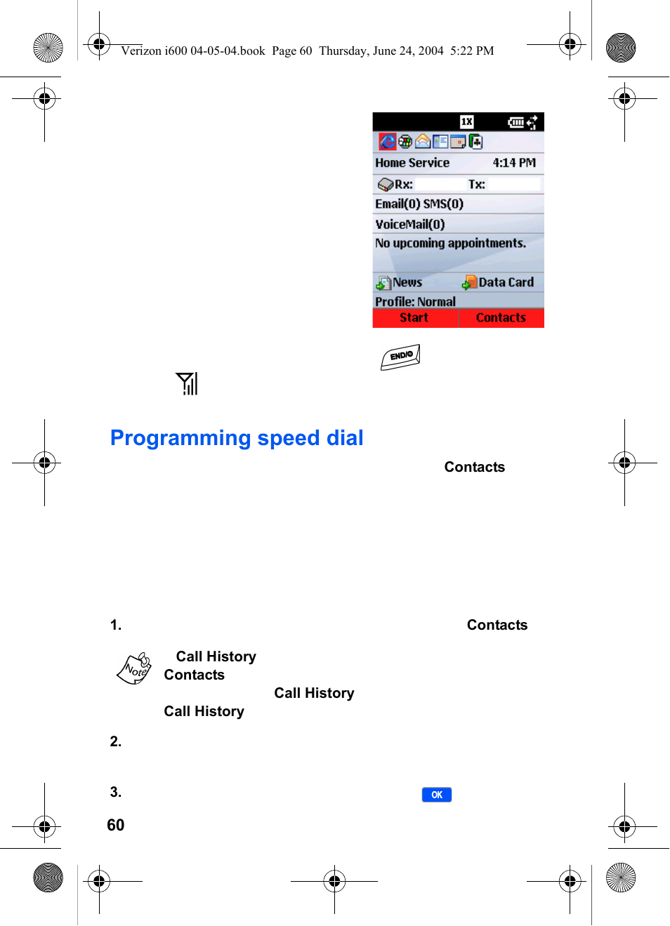 Programming speed dial | Samsung SCH-I600MSAXAR User Manual | Page 68 / 136