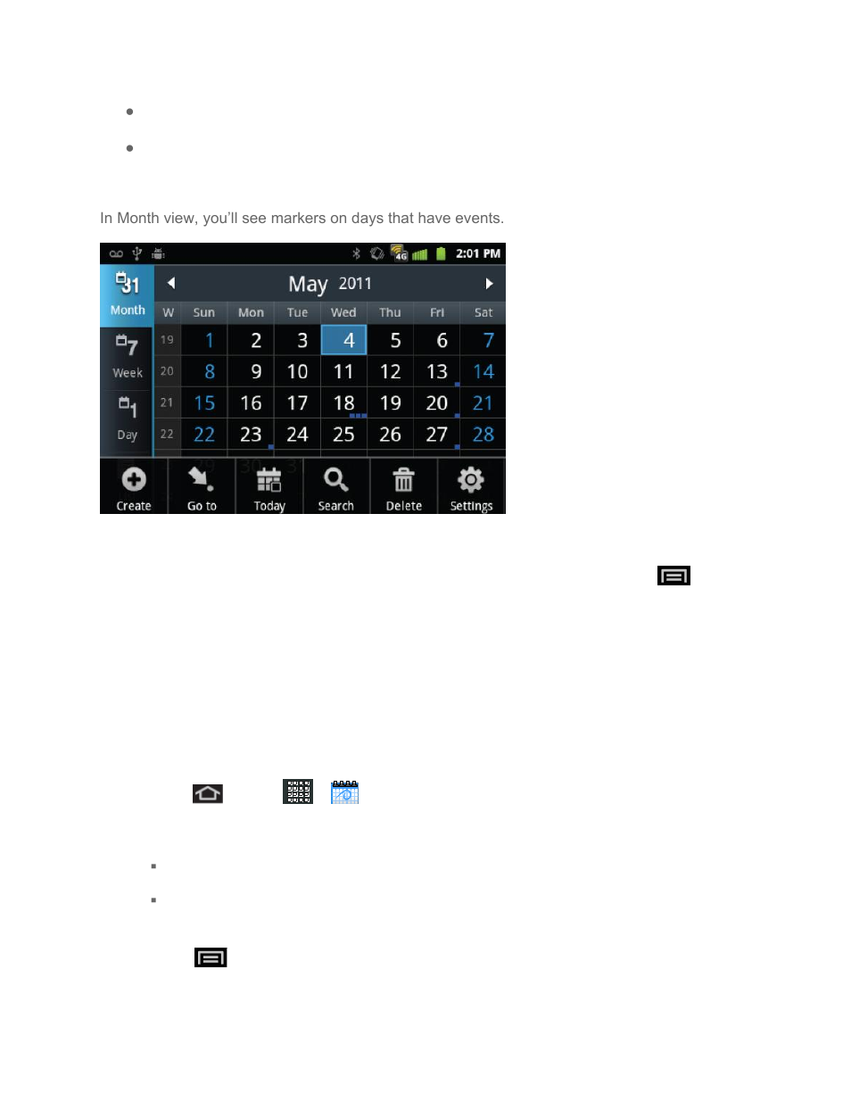 Erase events | Samsung SPH-M930ZKASPR User Manual | Page 127 / 157