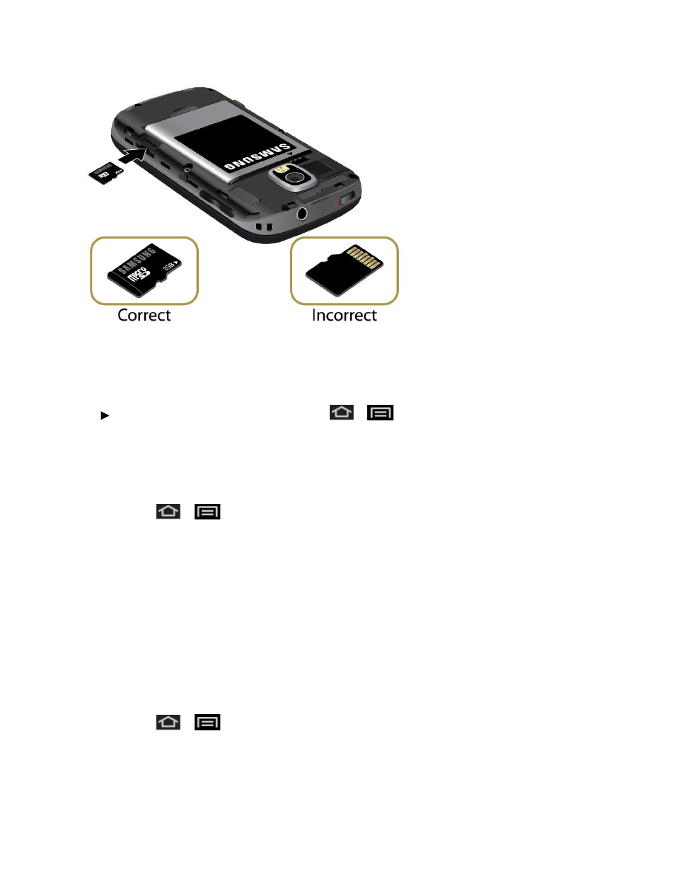 Format the microsd card, Unmount the microsd card | Samsung SPH-M930ZKASPR User Manual | Page 142 / 157