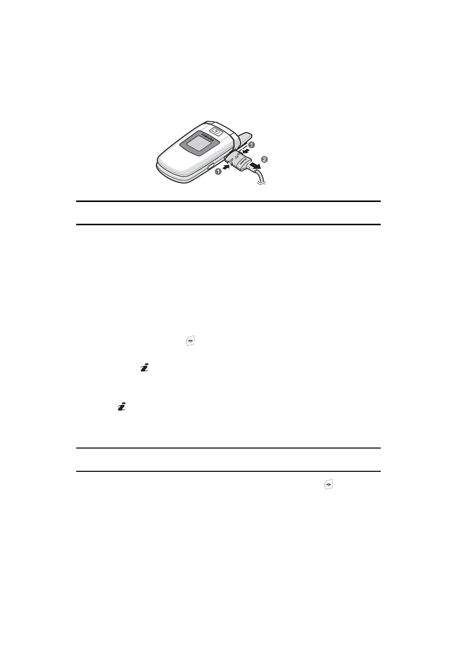 Low battery indicator | Samsung SGH-C416ZKBGEN User Manual | Page 10 / 112