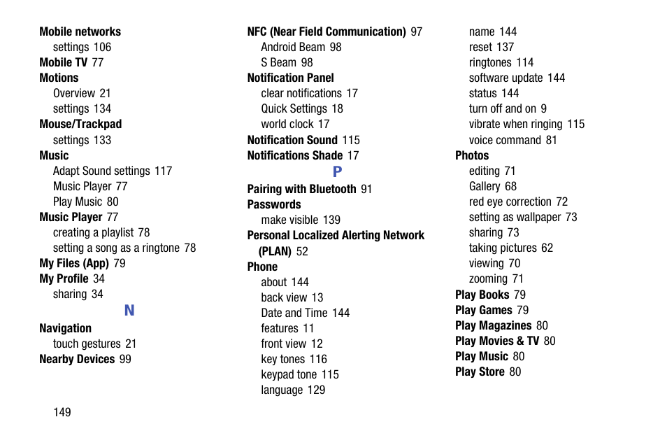 Samsung SCH-R890ZKAUSC User Manual | Page 156 / 159