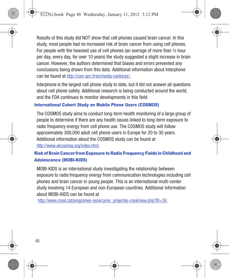 Samsung SGH-S125ZSATFN User Manual | Page 54 / 77