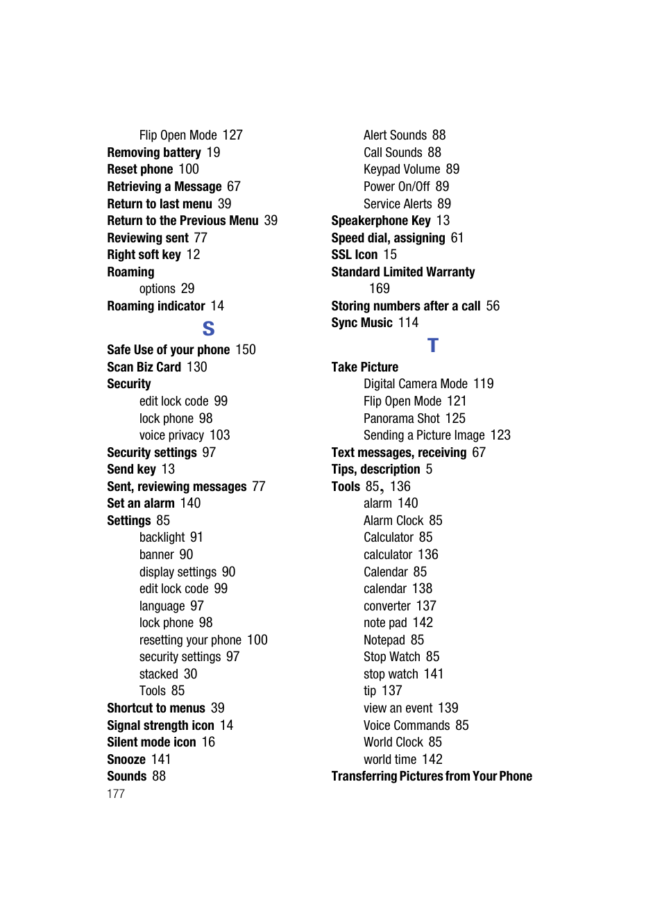 Samsung SCH-U900ZKAVZW User Manual | Page 180 / 181