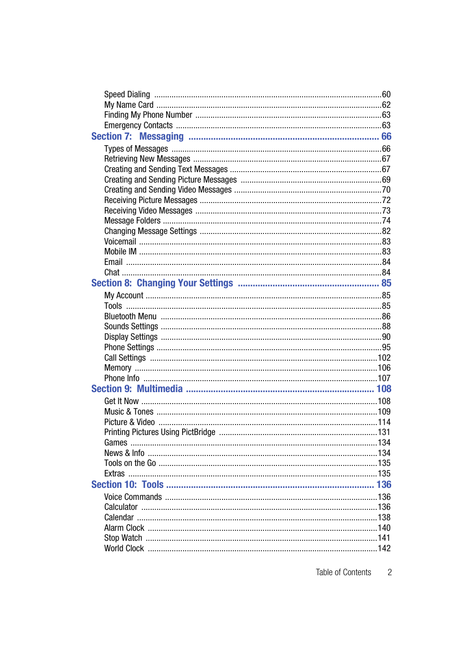 Samsung SCH-U900ZKAVZW User Manual | Page 5 / 181