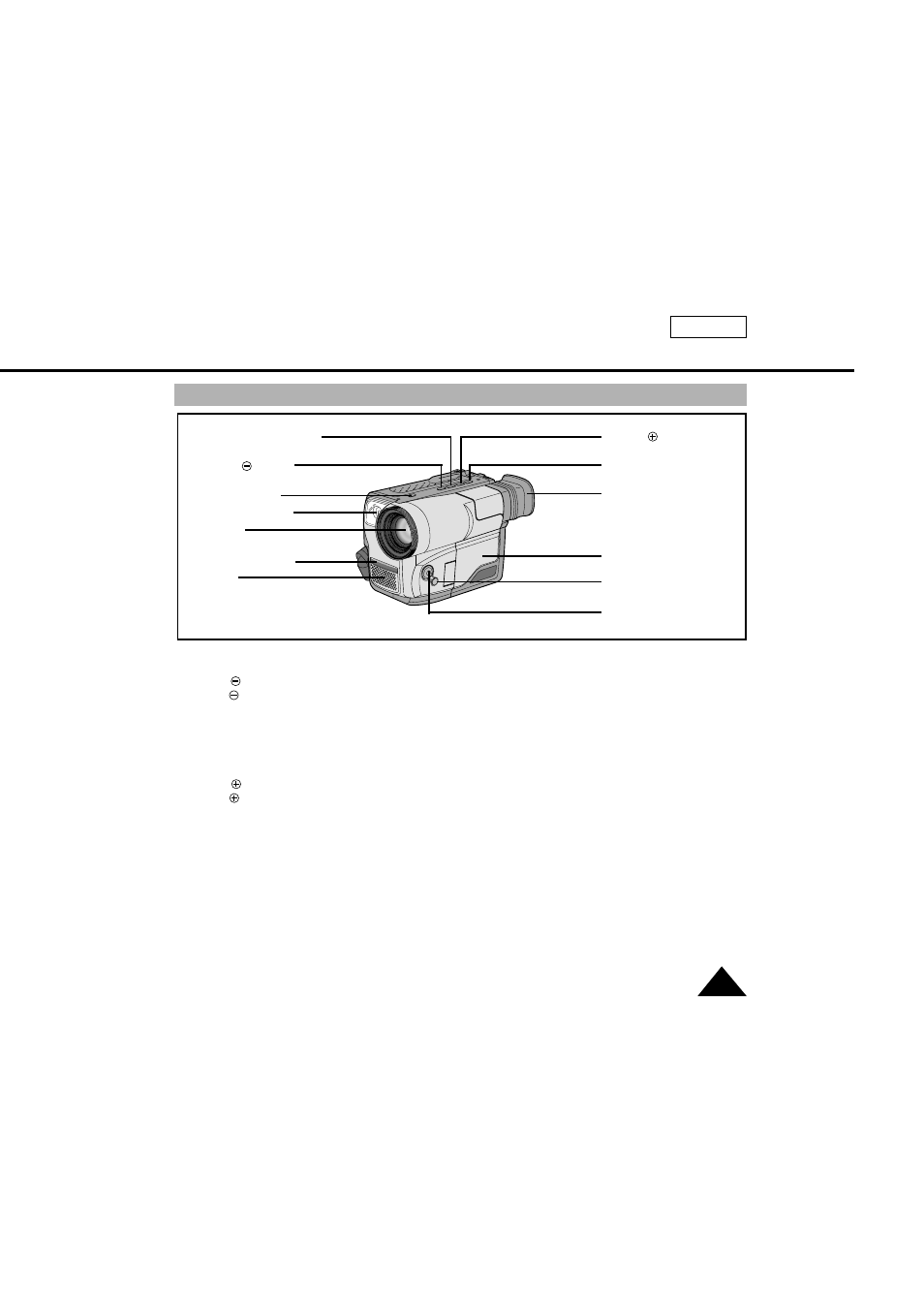 Getting to know your camcorder | Samsung SC-L610-XAA User Manual | Page 13 / 71