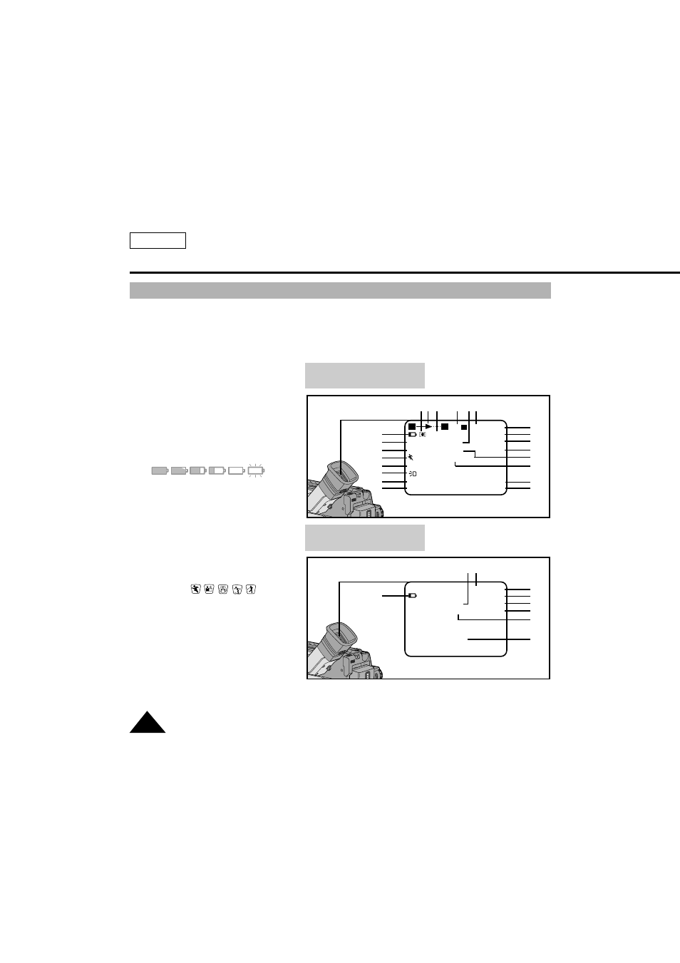 Getting to know your camcorder, Osd (on screen display) english | Samsung SC-L610-XAA User Manual | Page 16 / 71