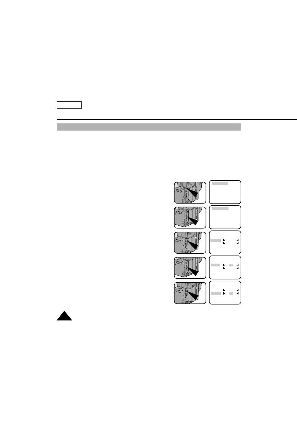 Basic recording, Adjusting the lcd english | Samsung SC-L610-XAA User Manual | Page 30 / 71