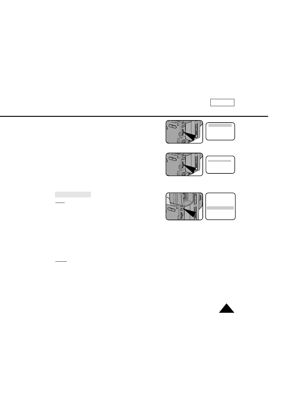 Advanced recording | Samsung SC-L610-XAA User Manual | Page 49 / 71