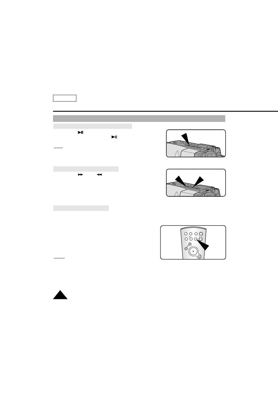 Playing back a tape, English, Various functions in player mode | Samsung SC-L610-XAA User Manual | Page 58 / 71