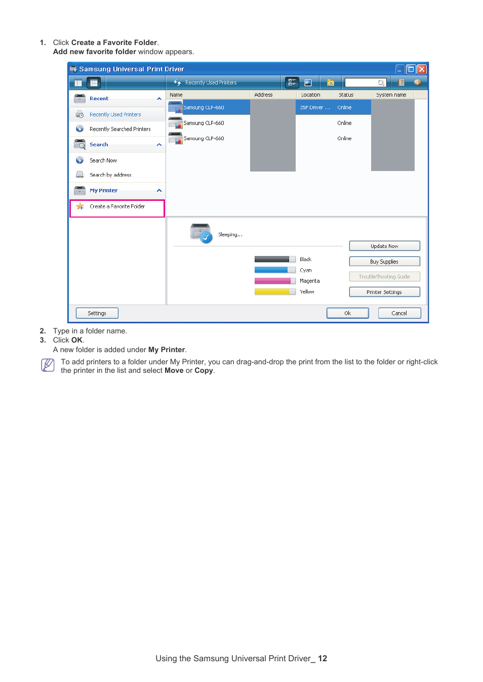 Samsung CLP-670ND-XAA User Manual | Page 12 / 14