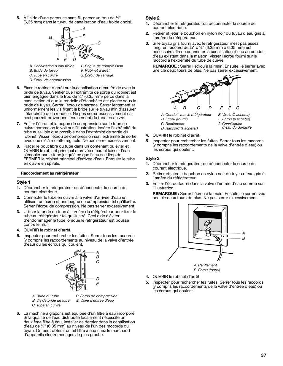 Amana W10237708A User Manual | Page 37 / 50