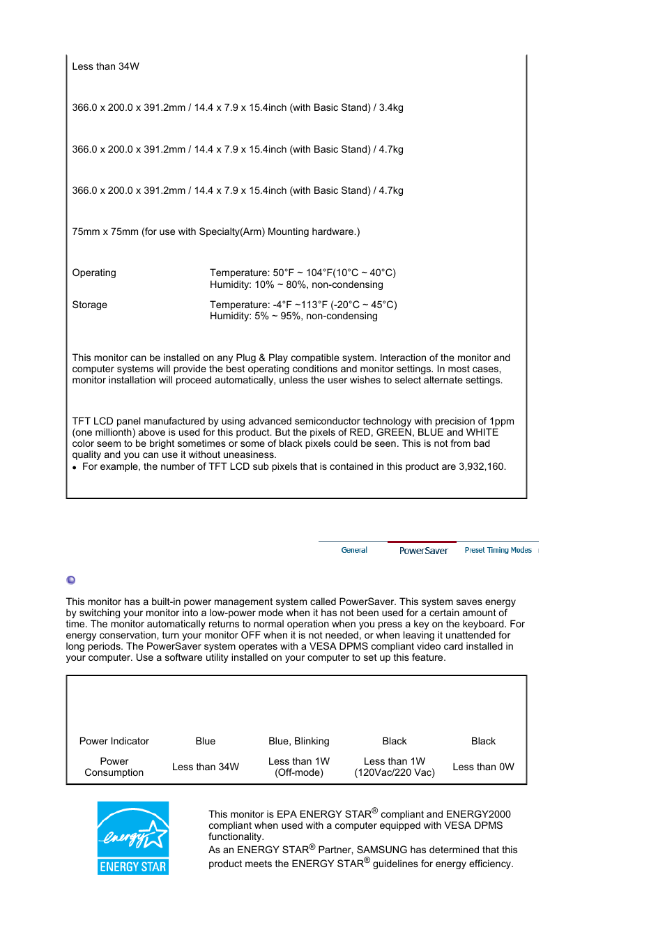 Samsung LS19HABBBY-XAA User Manual | Page 124 / 160