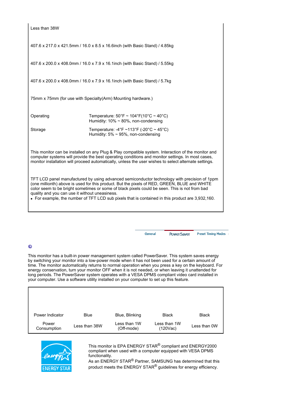 Samsung LS19HABBBY-XAA User Manual | Page 127 / 160