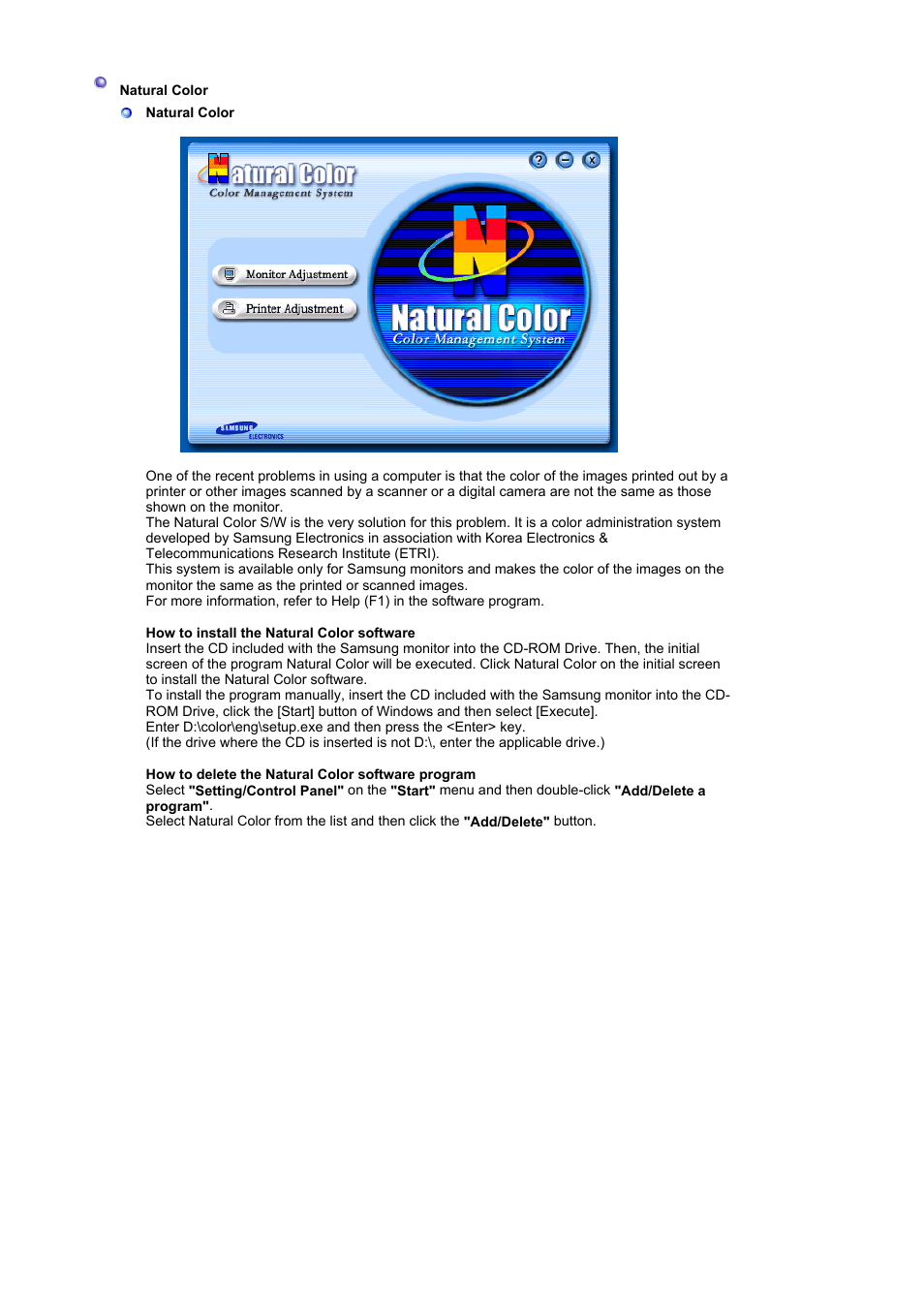 Samsung LS19HABBBY-XAA User Manual | Page 49 / 160