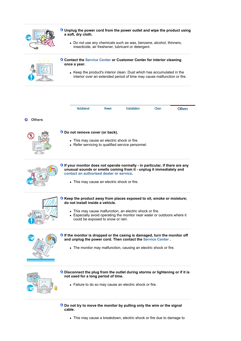Samsung LS19HABBBY-XAA User Manual | Page 6 / 160