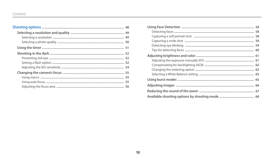 Samsung EC-WB35FZBPBUS User Manual | Page 11 / 140