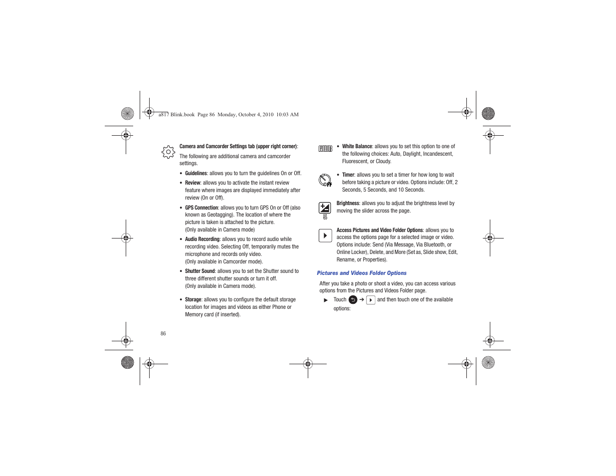 Samsung SGH-A817ZKAATT User Manual | Page 90 / 199