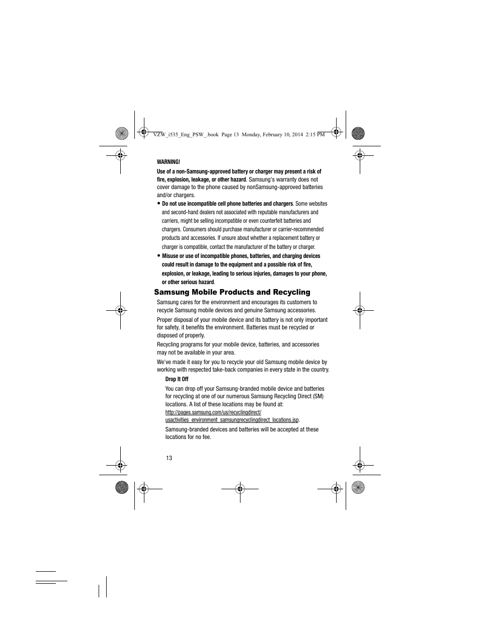 Samsung SCH-I535MBPVZW User Manual | Page 18 / 46