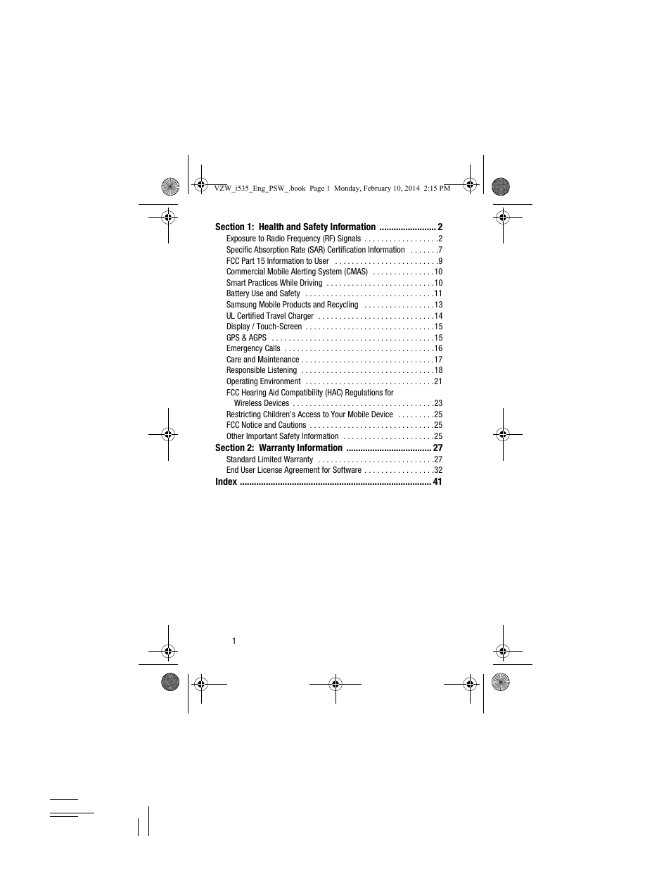 Samsung SCH-I535MBPVZW User Manual | Page 6 / 46