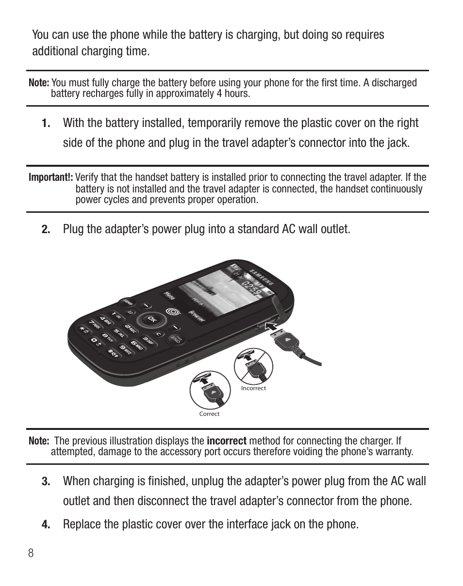 Samsung SGH-T404ZKATFN User Manual | Page 12 / 107