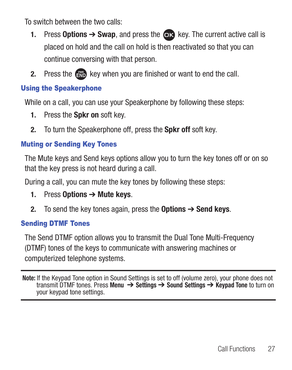 Samsung SGH-T404ZKATFN User Manual | Page 31 / 107