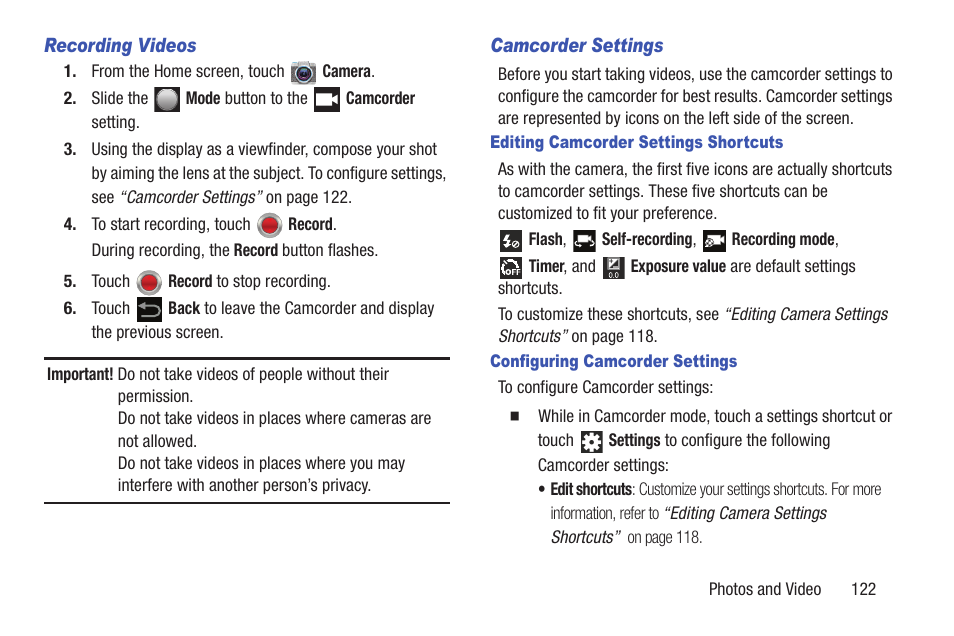 Samsung GT-P6210MAEXAR User Manual | Page 127 / 262