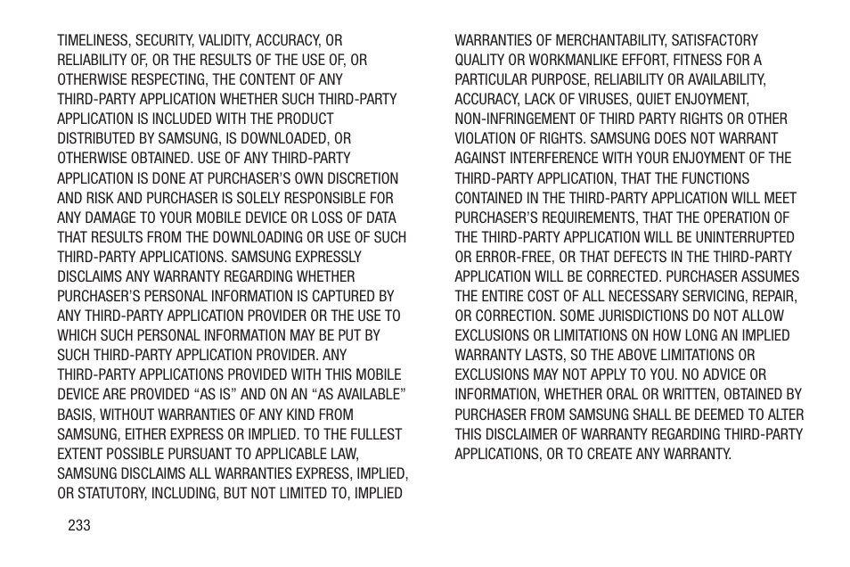 Samsung GT-P6210MAEXAR User Manual | Page 238 / 262