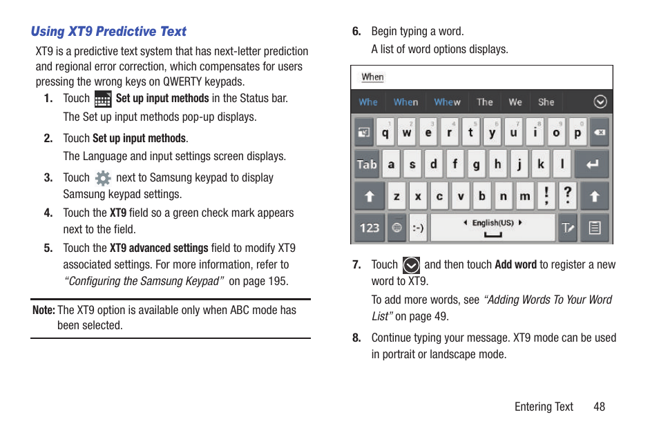 Samsung GT-P6210MAEXAR User Manual | Page 53 / 262