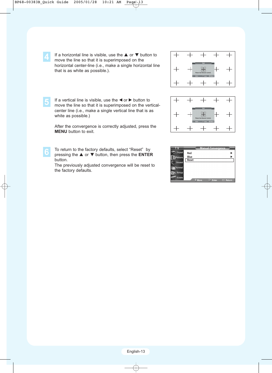 Samsung HCR4245WX-XAA User Manual | Page 13 / 20