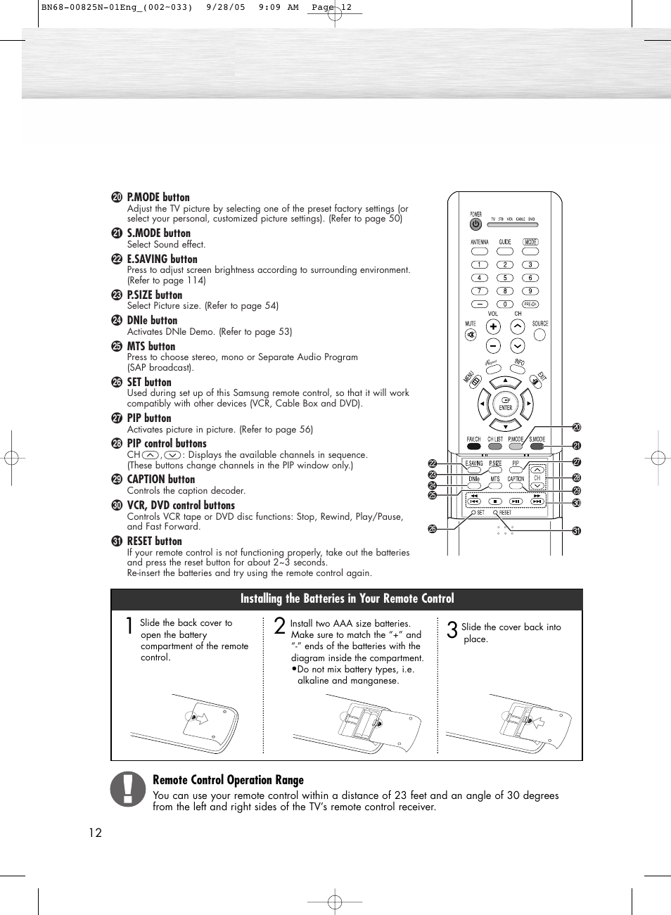 Samsung HPR6372X-XAA User Manual | Page 12 / 148