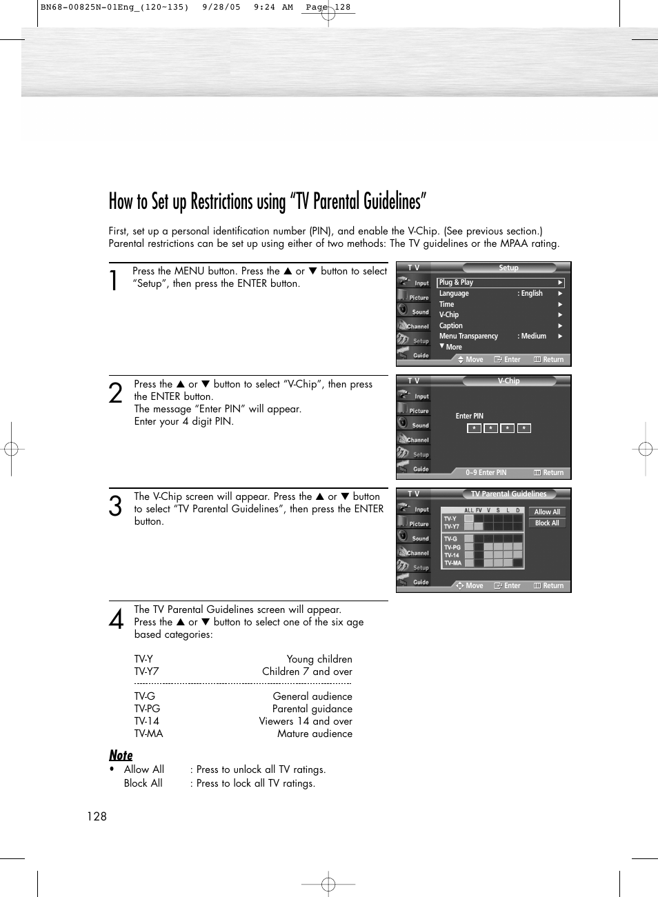 Samsung HPR6372X-XAA User Manual | Page 128 / 148