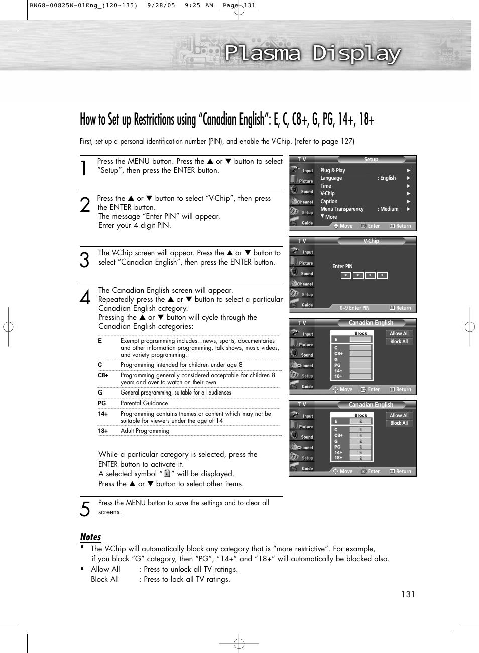 Samsung HPR6372X-XAA User Manual | Page 131 / 148