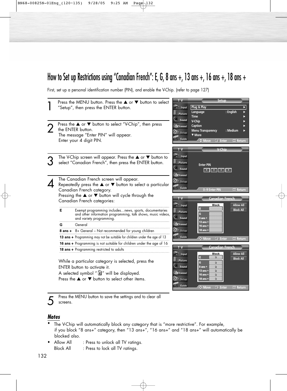 Samsung HPR6372X-XAA User Manual | Page 132 / 148