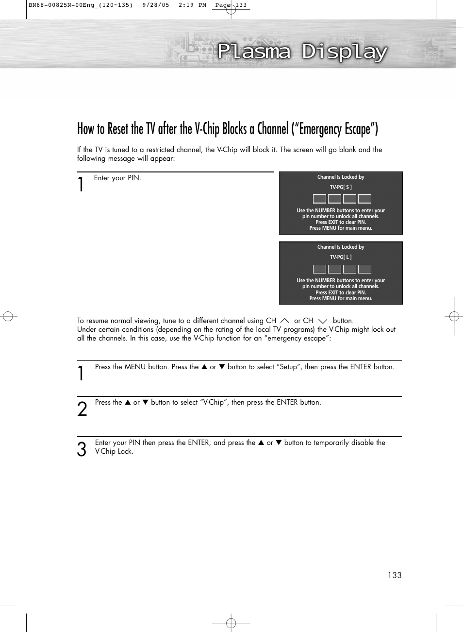 Samsung HPR6372X-XAA User Manual | Page 133 / 148