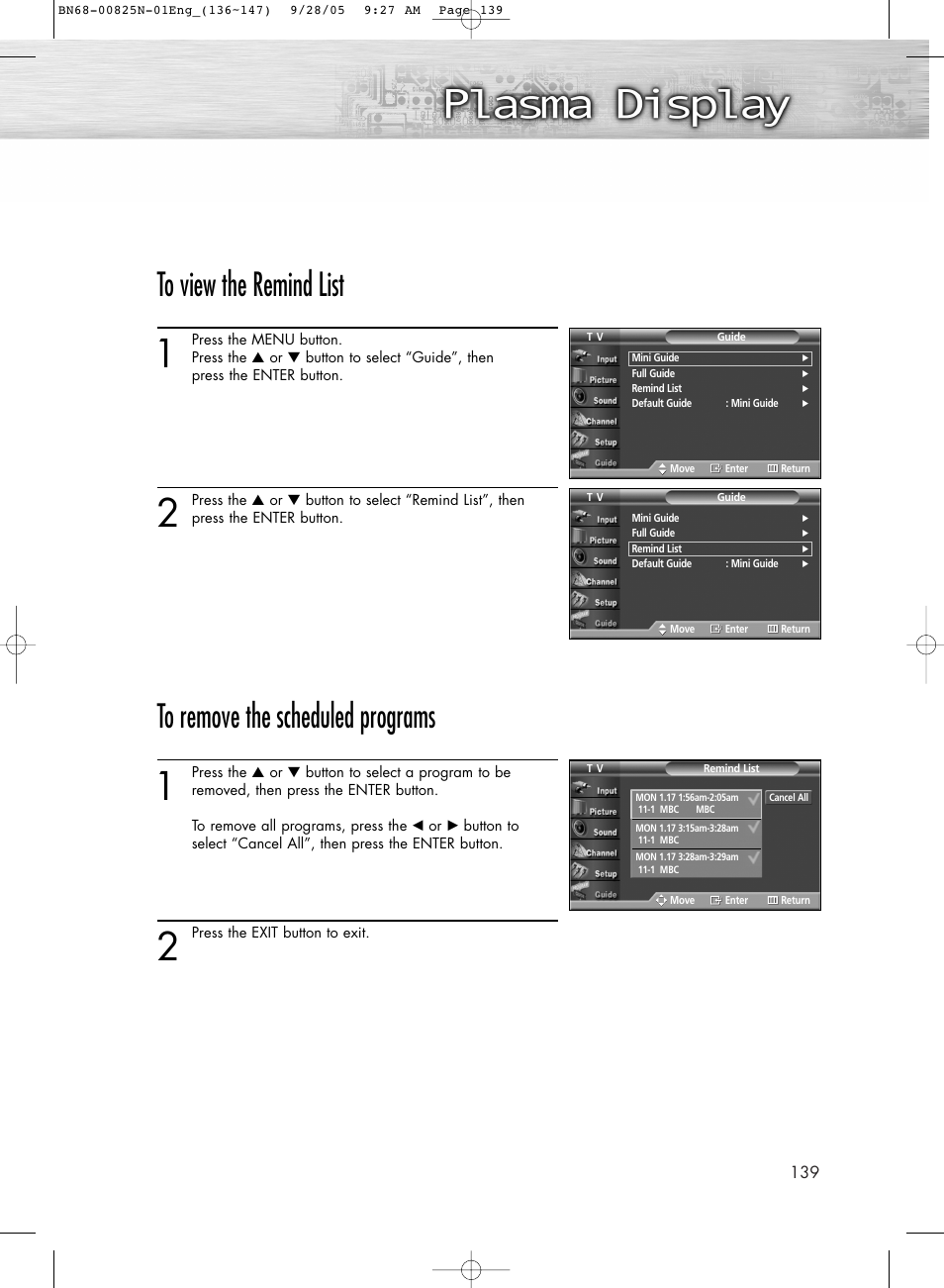 Samsung HPR6372X-XAA User Manual | Page 139 / 148
