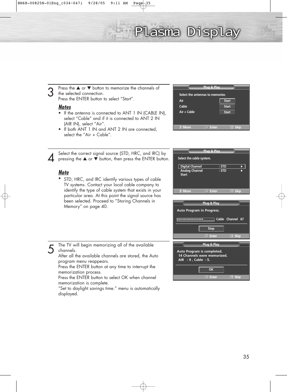 Samsung HPR6372X-XAA User Manual | Page 35 / 148