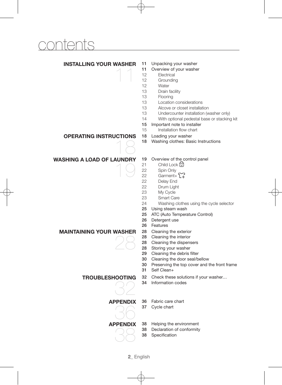 Samsung WF56H9100AG-A2 User Manual | Page 2 / 132