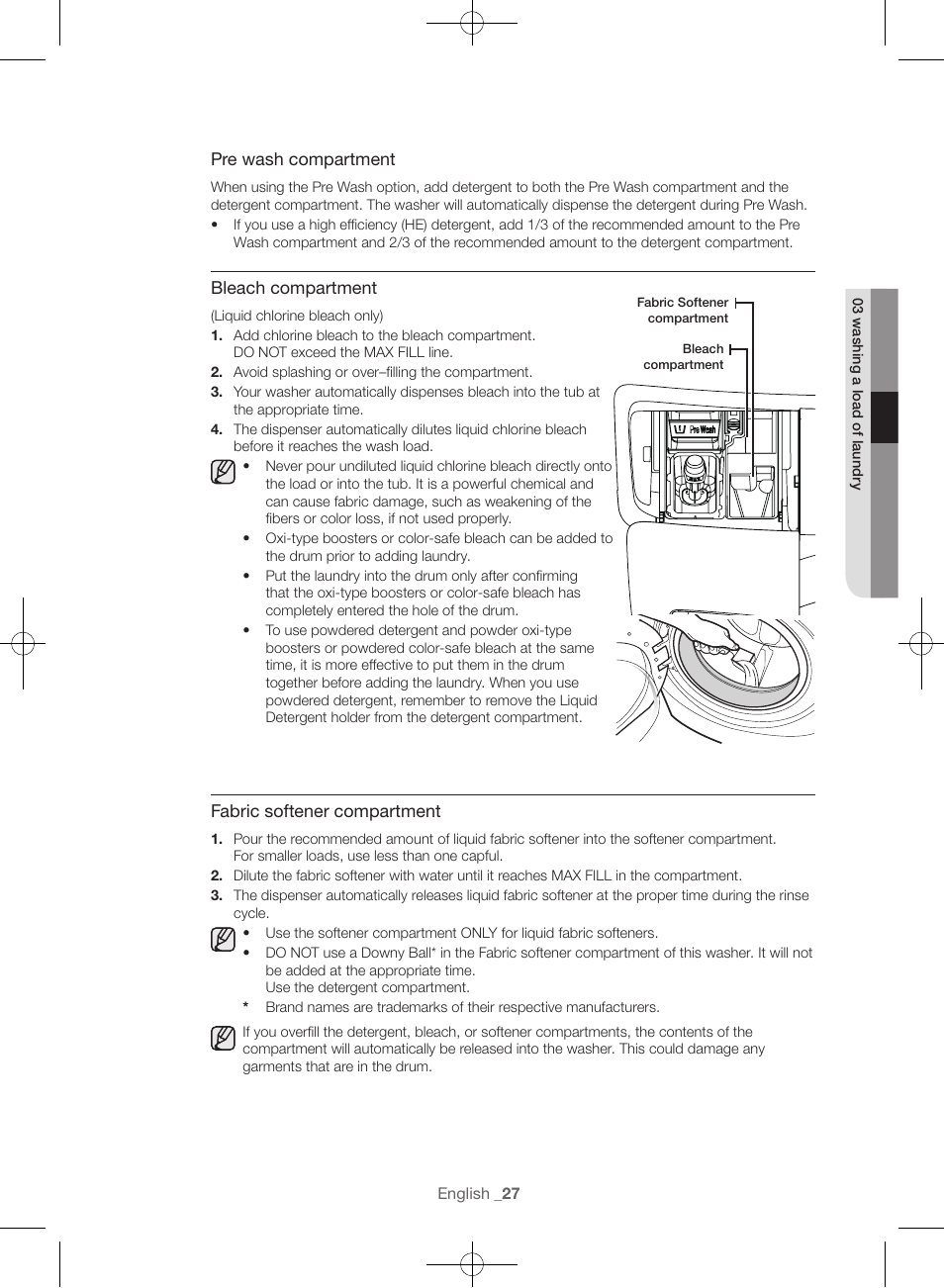 Samsung WF56H9100AG-A2 User Manual | Page 27 / 132