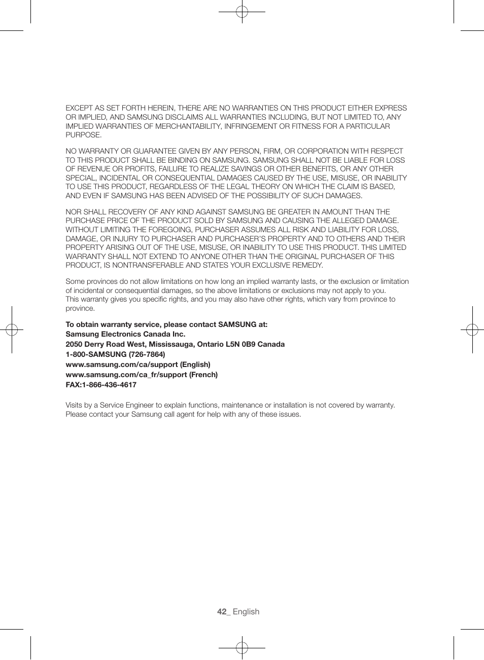 Samsung WF56H9100AG-A2 User Manual | Page 42 / 132