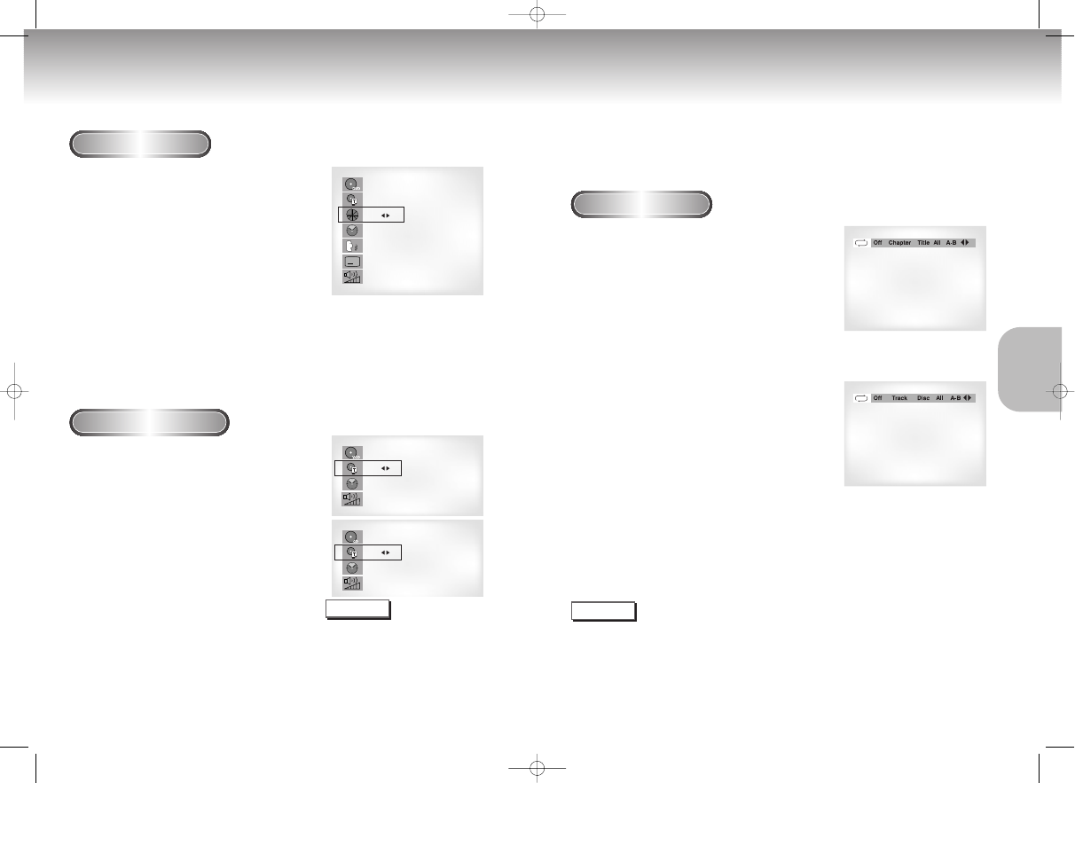 Repeat play, Using the display function | Samsung DVD-C629-AFS User Manual | Page 11 / 23