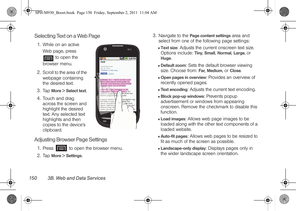 Samsung SPH-M930ZKABST User Manual | Page 164 / 227