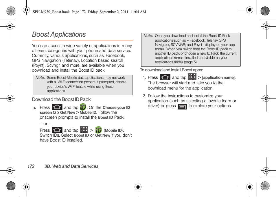 Boost applications | Samsung SPH-M930ZKABST User Manual | Page 186 / 227