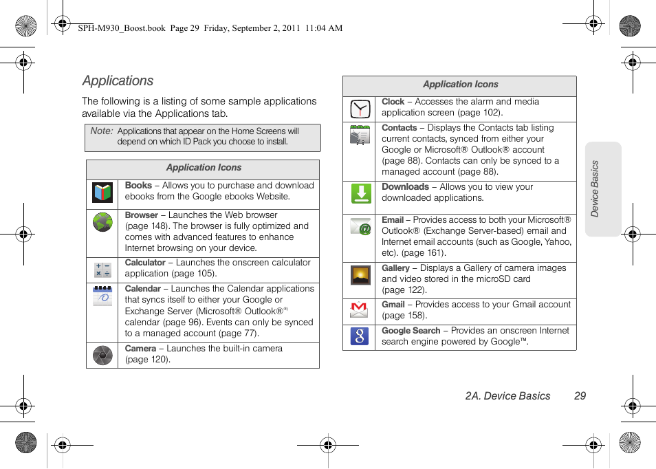 Applications | Samsung SPH-M930ZKABST User Manual | Page 43 / 227