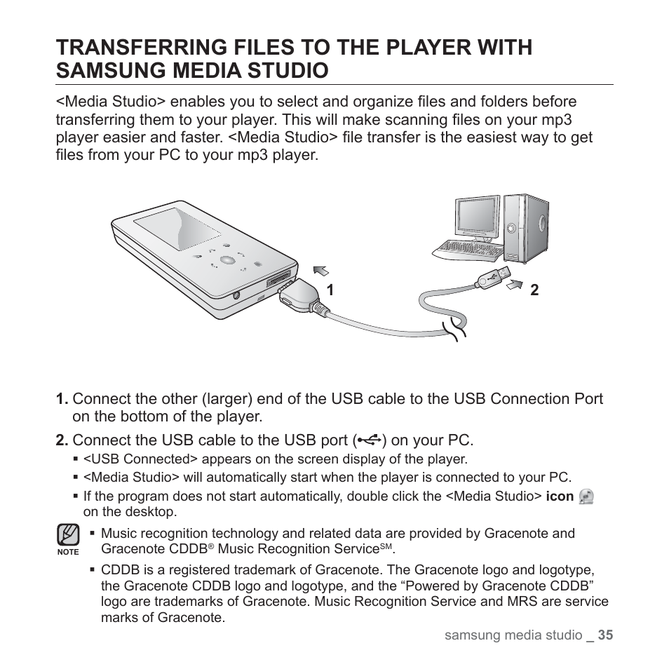 Samsung YP-S5JQB-XAA User Manual | Page 35 / 125
