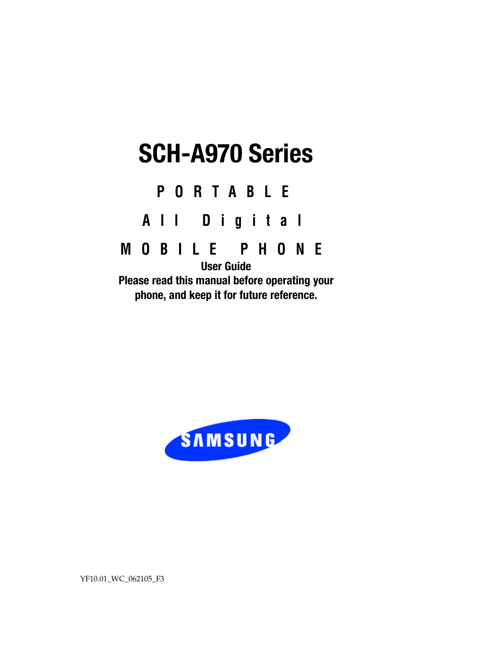 Samsung SCH-A970ZSVXAR User Manual | 198 pages