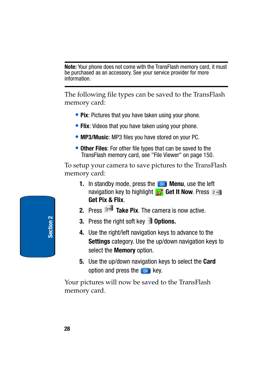 Samsung SCH-A970ZSVXAR User Manual | Page 28 / 198